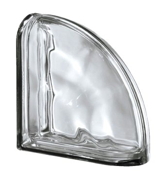 Pustak szklany luksfer Ter Curved Neutro O Met Seves Design Pustak szklany luksfer Ter Curved Neutro O Met Seves Design