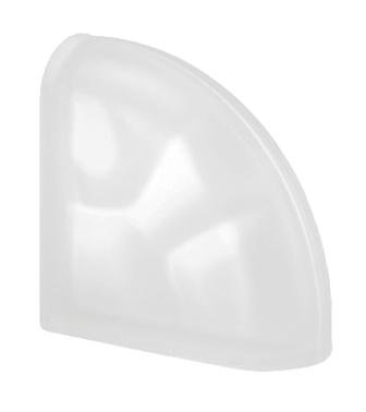 Pustak szklany luksfer Ter Curved Neutro O Sat Seves Design Pustak szklany luksfer Ter Curved Neutro O Sat Seves Design