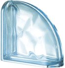 Luksfer pustak szklany Ter Curved Aquamarina O Met Seves Design Luksfer pustak szklany Ter Curved Aquamarina O Met Seves Design