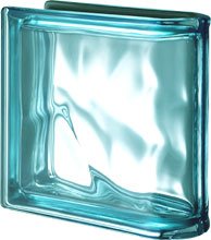 Luksfer pustak szklany Ter Lineare Aquamarina O Met Seves Design Luksfer pustak szklany Ter Lineare Aquamarina O Met Seves Design