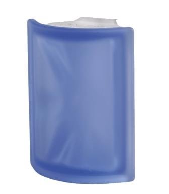 Luksfer pustak szklany Angolare Blue O Sat Seves Design Luksfer pustak szklany Angolare Blue O Sat Seves Design
