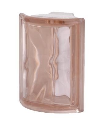 Luksfer pustak szklany Angolare Rosa O Seves Design Luksfer pustak szklany Angolare Rosa O Seves Design